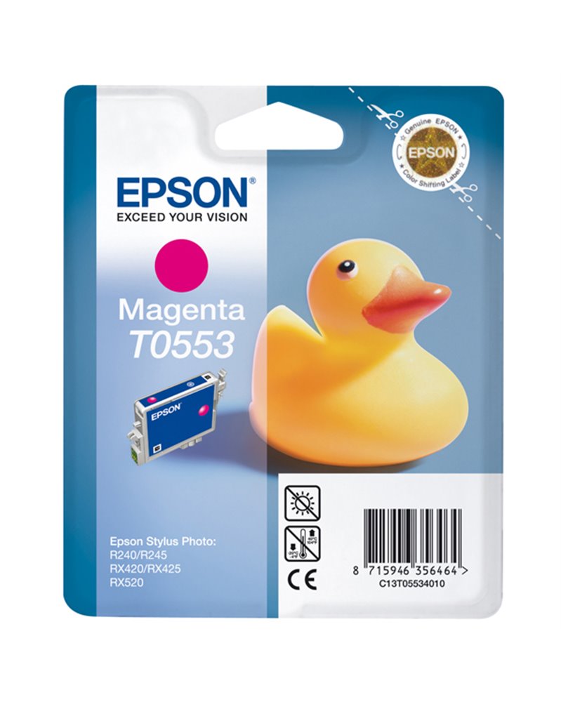 CARTUCCIA MAGENTA STYLUS PHOTO R240 RX420/425 R245 BLISTER CON RF