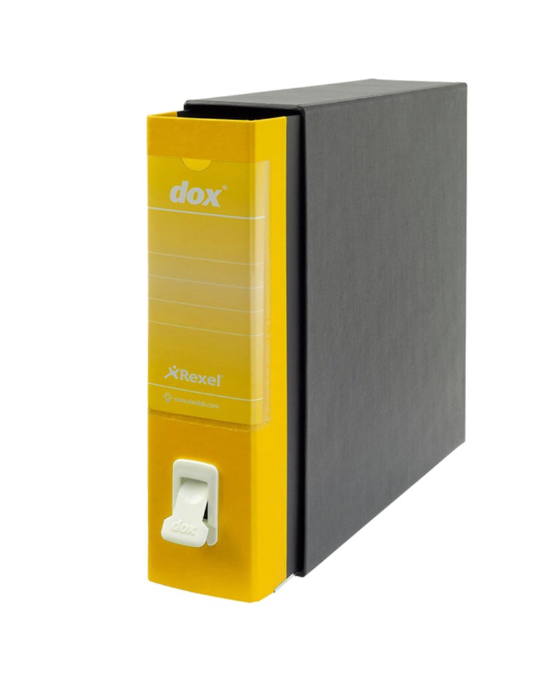 Registratore New Dox 1 giallo dorso 8cm f.to commerciale Esselte