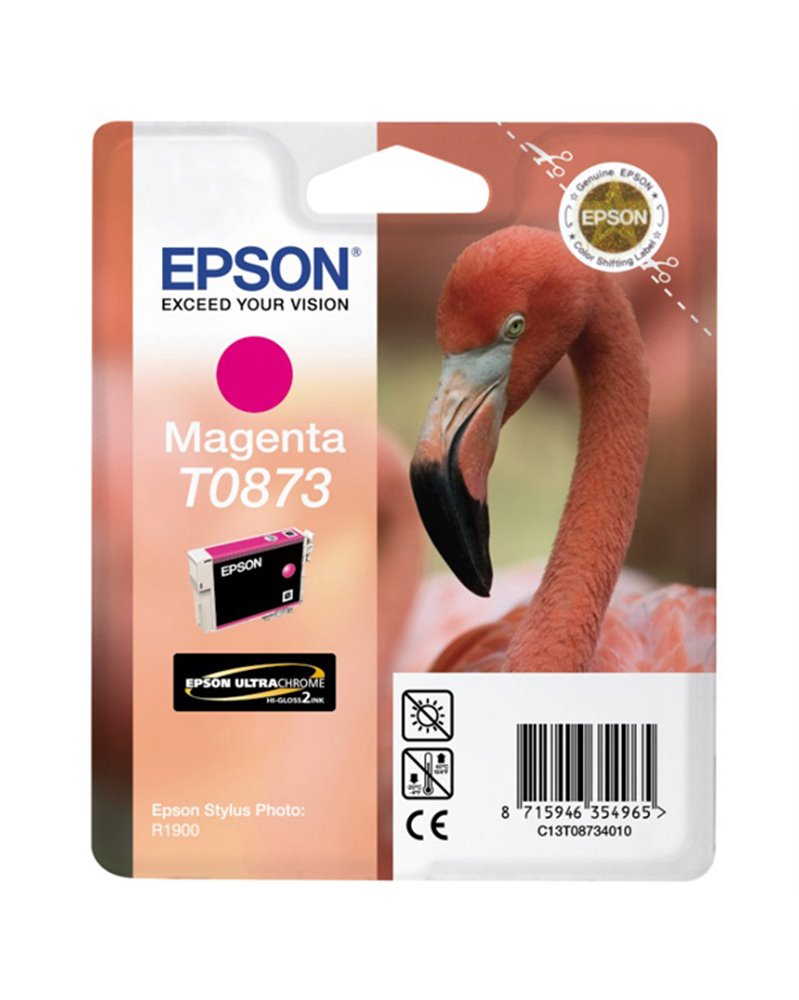 CARTUCCIA INCHIOSTRO A PIGMENTI MAGENTA EPSON ULTRACHROME HI-GLOSS2 BLISTER RS