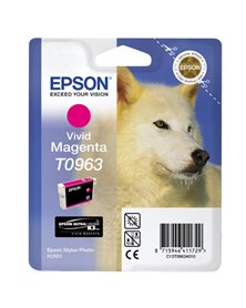 CARTUCCIA INCHIOSTRO A PIGMENTI VIVID-MAGENTA EPSON ULTRACHROME K3 BLISTER RS