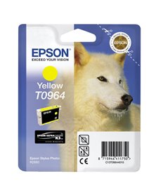 CARTUCCIA INCHIOSTRO A PIGMENTI GIALLO EPSON ULTRACHROME K3 BLISTER C/RF