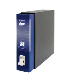 Registratore Dox 2 blu dorso 8cm f.to protocollo Esselte