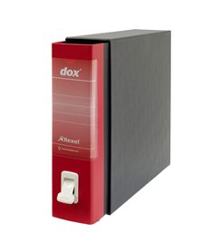 Registratore Dox 2 rosso dorso 8cm f.to protocollo Esselte