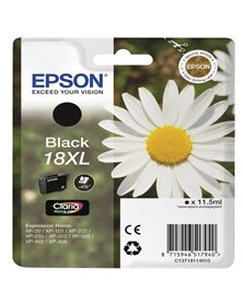 CARTUCCIA NERO(A PIGMENTI) EPSON CLARIA HOME SERIE 18XL/MARGHERITA IN CONF. BLIS