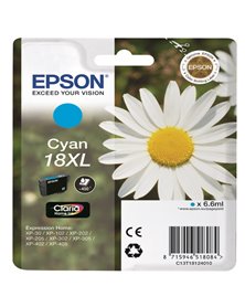 CARTUCCIA CIANO EPSON CLARIA HOME SERIE 18XL/MARGHERITA IN CONF. BLISTER RS