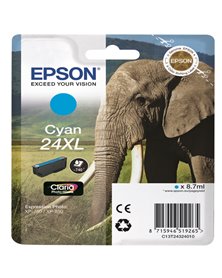 CARTUCCIA CIANO CLARIA PHOTO HD SERIE 24XL ELEFANTE BLISTER