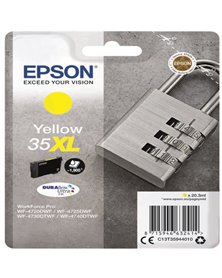 CARTUCCIA INCHIOSTRO GIALLO SERIE 35XL LUCCHETTO T3594