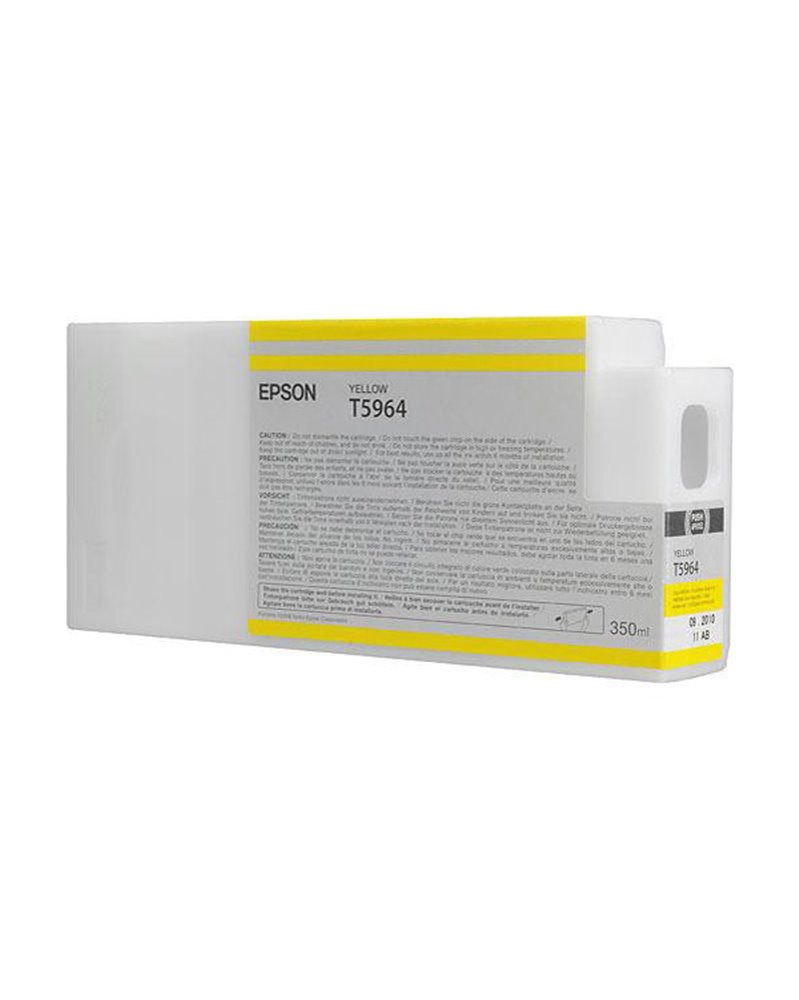 TANICA INCHIOSTRO A PIGMENTI GIALLO EPSON ULTRACHROME HDR (350ML)