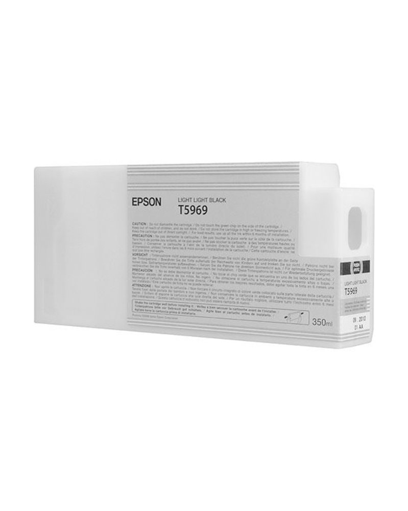 TANICA INCHIOSTRO A PIGMENTI NERO LIGHT-LIGHT EPSON ULTRACHROME HDR (350ML)