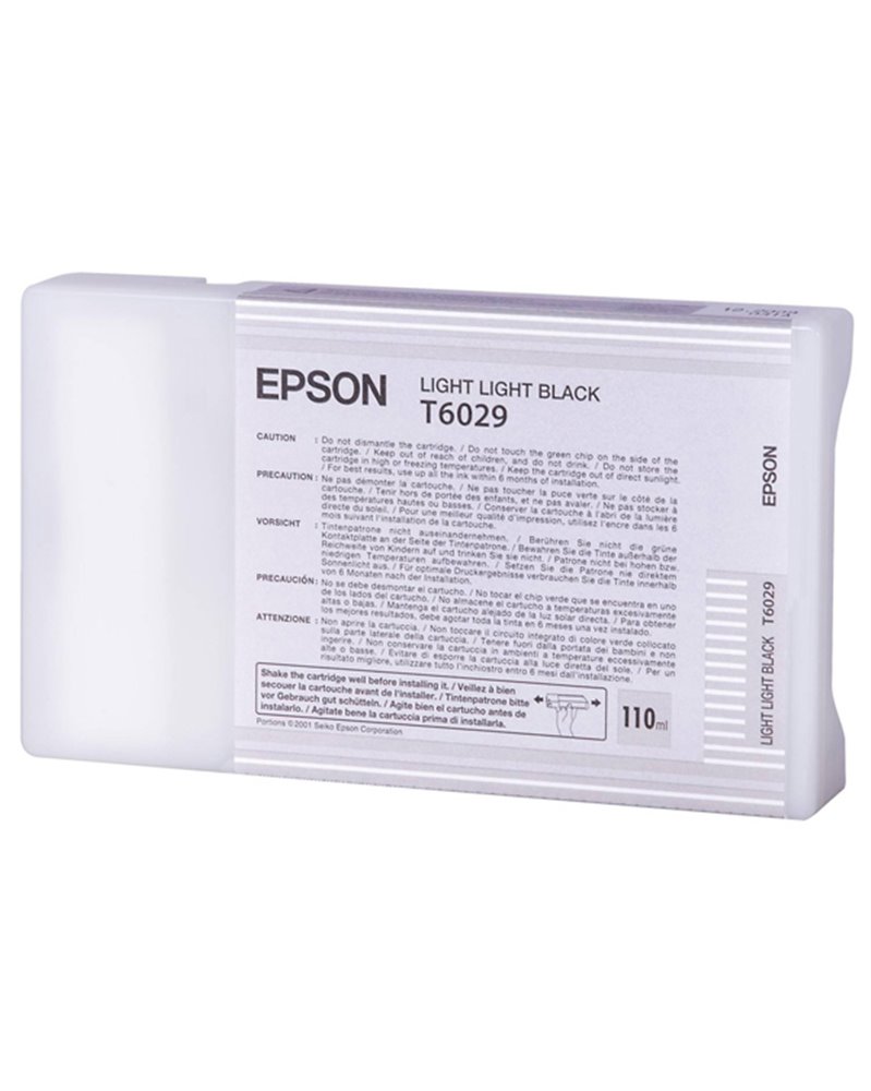 TANICA INCHIOSTRO A PIGMENTI NERO LIGHT-LIGHT EPSON ULTRA-CHROME K3 110ML