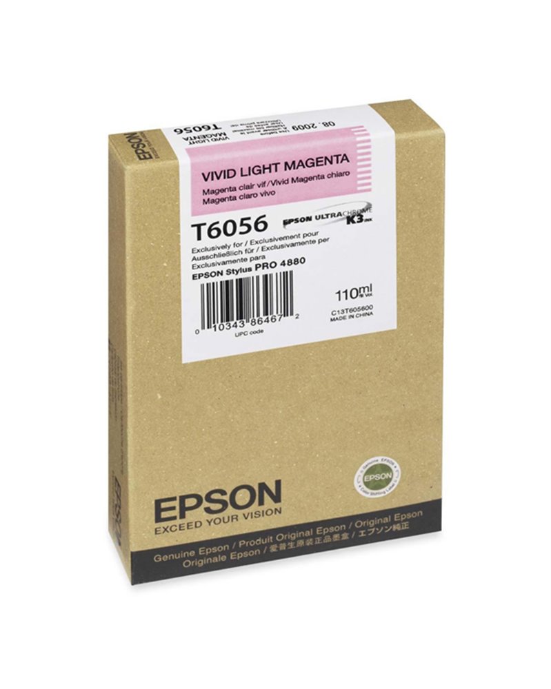 TANICA INCHIOSTRO A PIGMENTI VIVID MAGENTA CHIARO EPSON ULTRA-CHROME K3 110ML