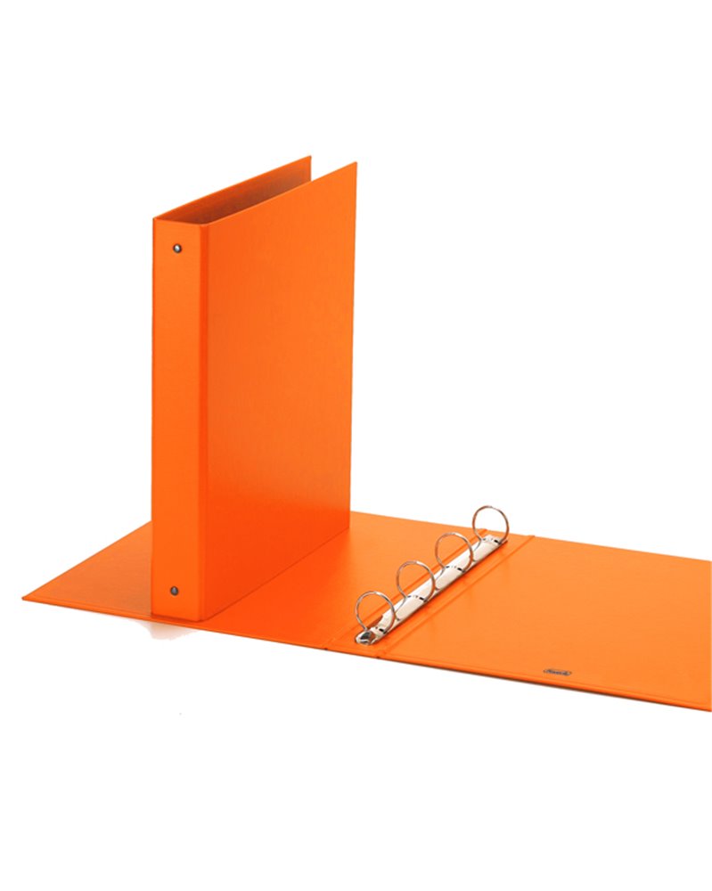 Raccoglitore Europa 4010 22x30mm 4R dorso 30 arancio Favorit