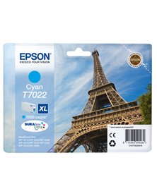 TANICA INCHIOSTRO A PIGMENTI CIANO EPSON DURABRITE ULTRA, XL