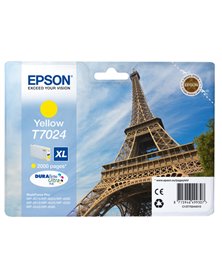 TANICA INCHIOSTRO A PIGMENTI GIALLO EPSON DURABRITE ULTRA, XL