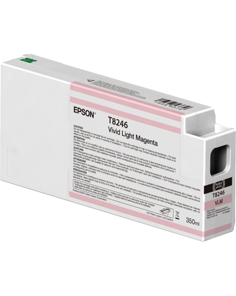 TANICA INCHIOSTRO LIGHT MAGENTA 350MLX PLOTTER EPSON SURECOLOR SERIES