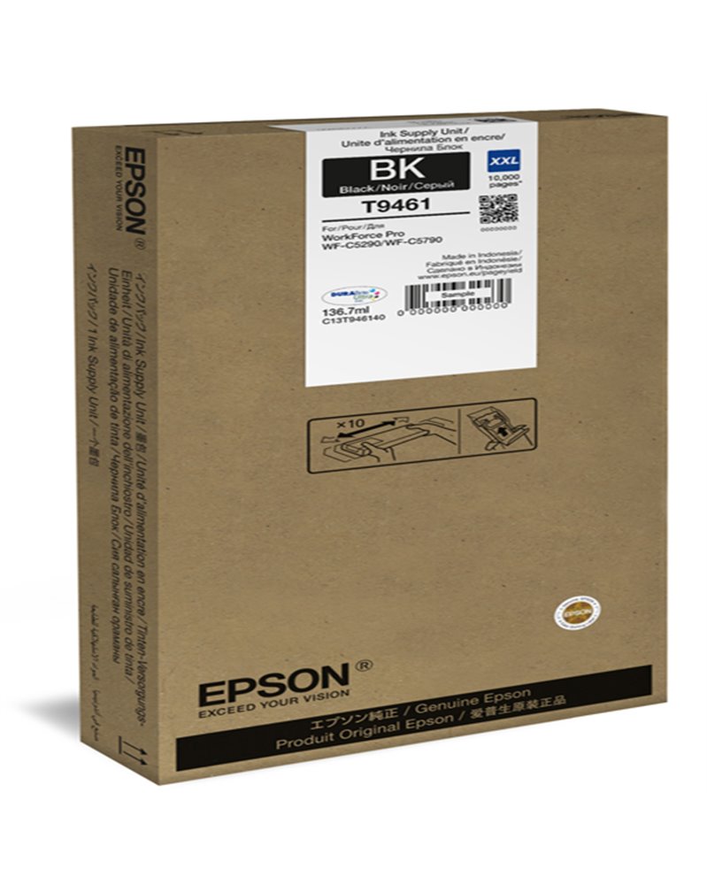 CARTUCCIA INCHIOSTRO NERO XXL T9461 DURABRITE ULTRA