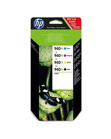 COMBO PACK 4 CARTUCCE INK OFFICEJET HP 940XL -NERO GIANO MAG GIALLO