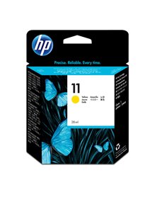 CARTUCCIA A GETTO D'INCHIOSTRO HP N.11 GIALLO 28ML