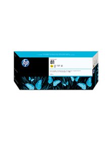 CARTUCCIA A GETTO D'INCHIOSTRO DYE HP N.81 GIALLO 680ML