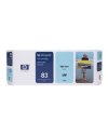 CARTUCCIA A GETTO D'INCHIOSTRO UV HP N.83 CIANO CHIARO 680ML CARTUCCIA A GETTO D'INCHIOSTRO UV HP N.83 CIANO CHIARO 680ML