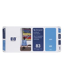 TESTINA DI STAMPA UV E DISPOSITIVO DI PULIZIA PER TESTINA HP N.83 CIANO