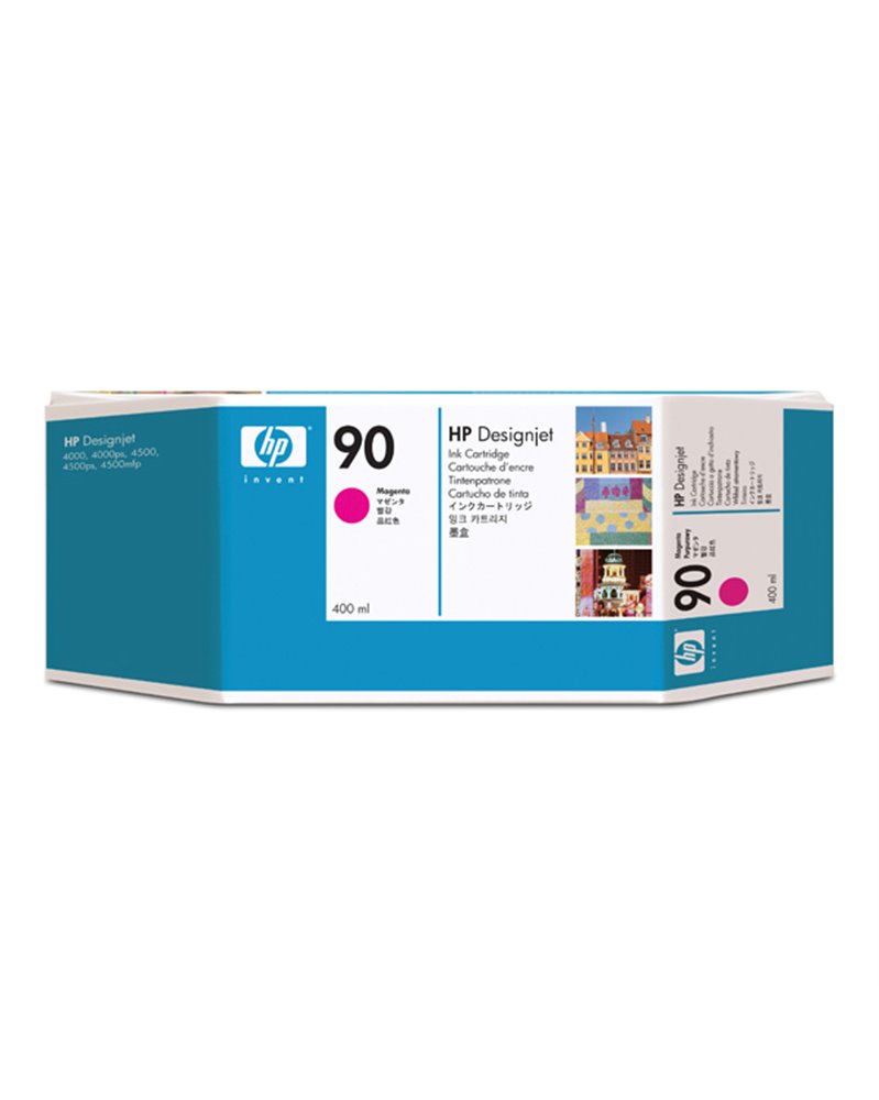 CARTUCCIA A GETTO D'INCHIOSTRO HP N.90 MAGENTA 400ML