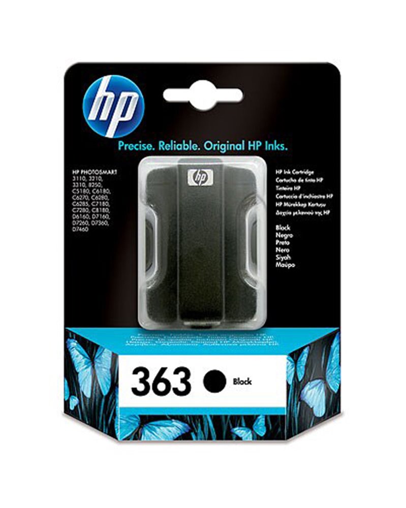CARTUCCIA A GETTO D'INCHIOSTRO HP363 NERO CARTUCCIA A GETTO D'INCHIOSTRO HP363 NERO