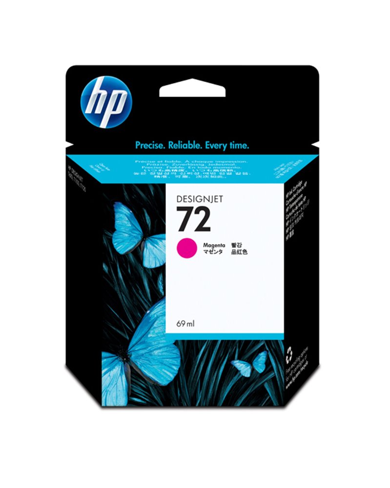 CARTUCCIA D'INCHIOSTRO HP 72 MAGENTA, DA 69 ML CON INCHIOSTRO HP VIVERA