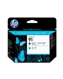 TESTINA DI STAMPA HP 91 NERO OPACO E CIANO
