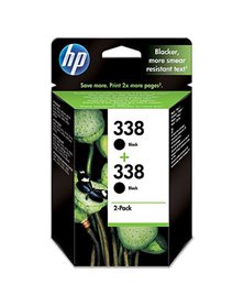 CONFEZIONE MULTI PACK DA 2 HP 338 NERO CON INCHOSTRO HP VIVERA