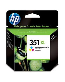 CARTUCCIA A GETTO D'INCHIOSTRO HP 351XL TRICROMIA CON INCHIOSTRO HP VIVERA