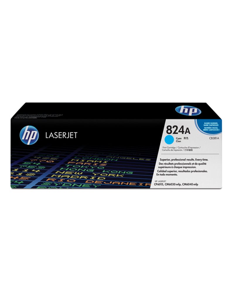 CARTUCCIA DI STAMPA HP COLOR LASERJET CIANO CON TONER HP COLORSPHERE