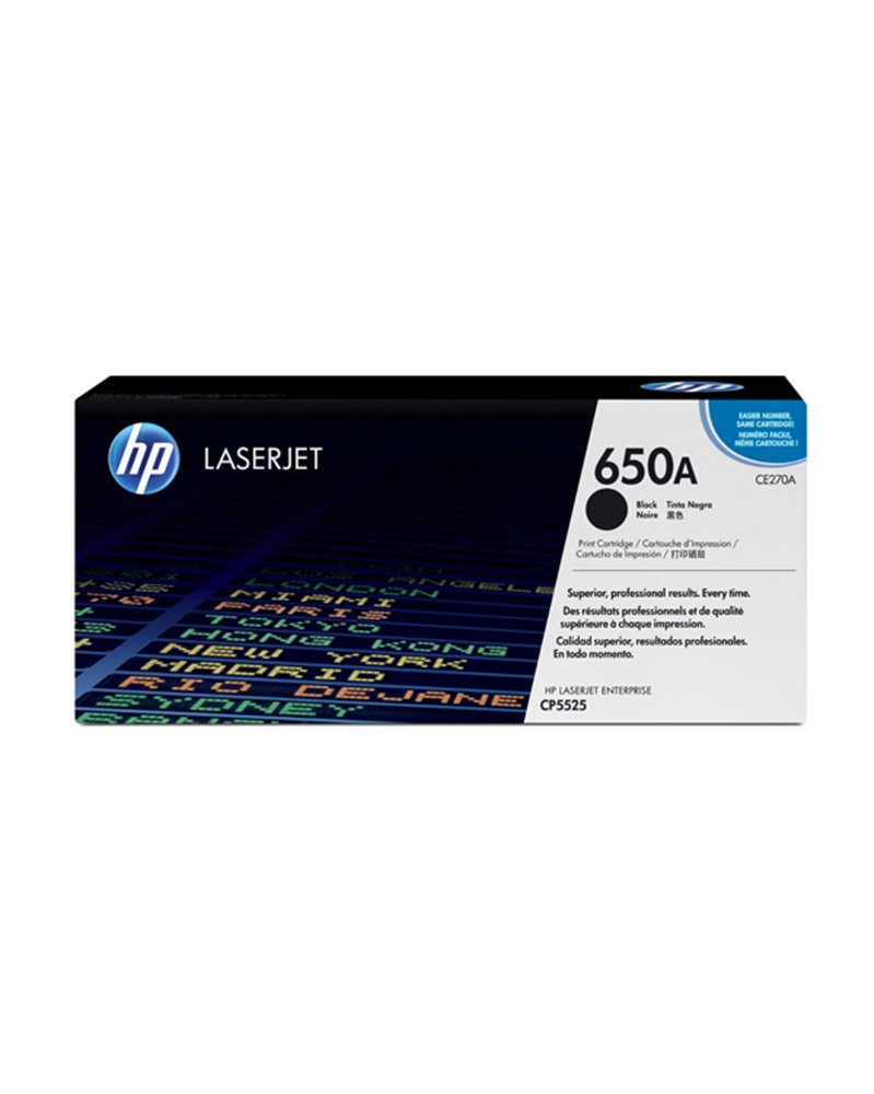 CARTUCCIA DI STAMPA COLORSPHERE NERO HP CP5525