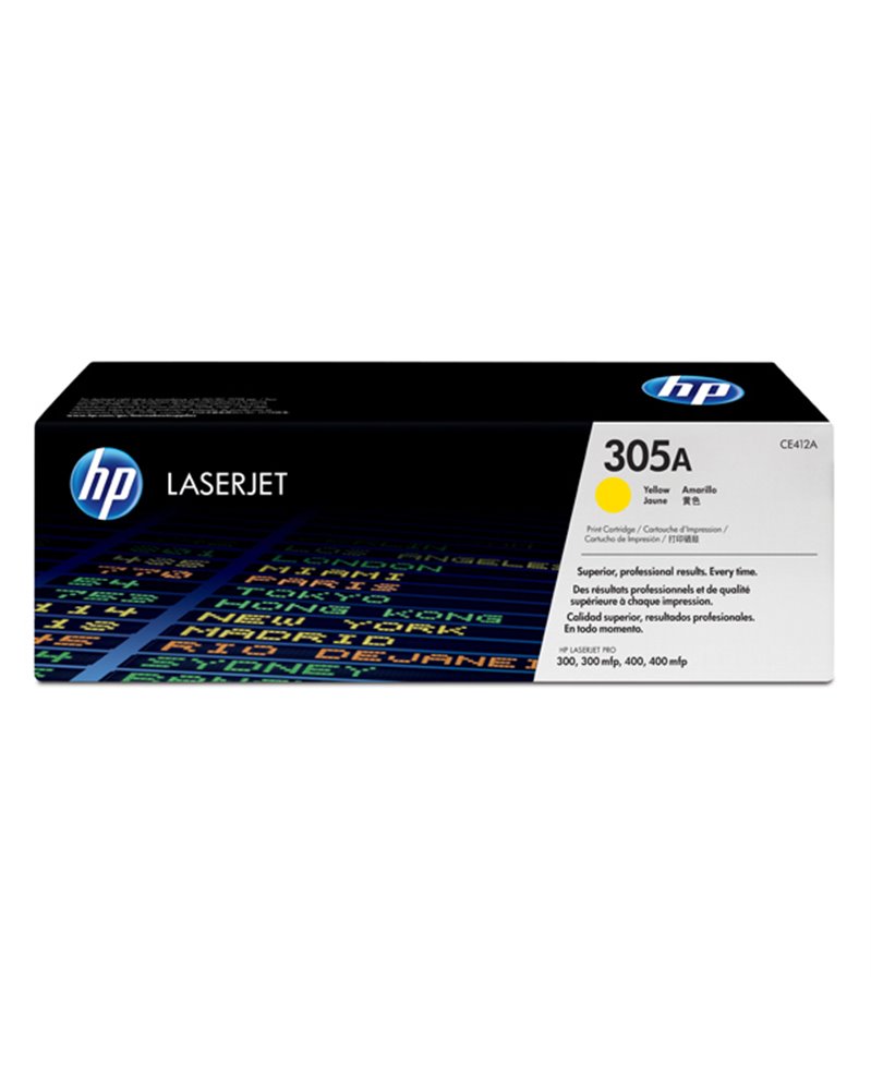 TONER GIALLO HP305A CAPACITA' STANDARD