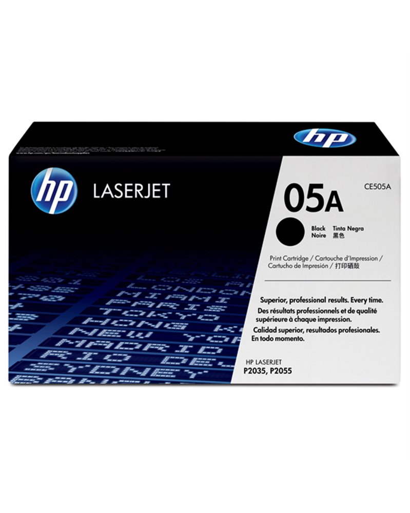 TONER NERO HP LASERJET CE505A LASERJET 2055D