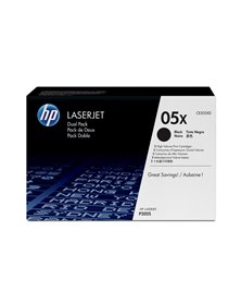 CONFEZIONE DI 2 TONER NERO HP LASERJET CE505X LASERJET 2055D