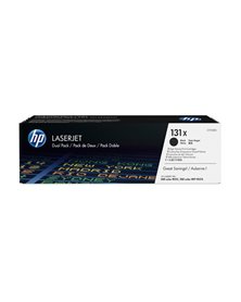 CONFEZIONE DI 2 TONER NERO HP 131X