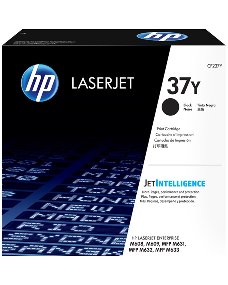 TONER NERO HP 37Y LASERJET ENTERPRISE SERIE M631-M632-M633-M609-M608