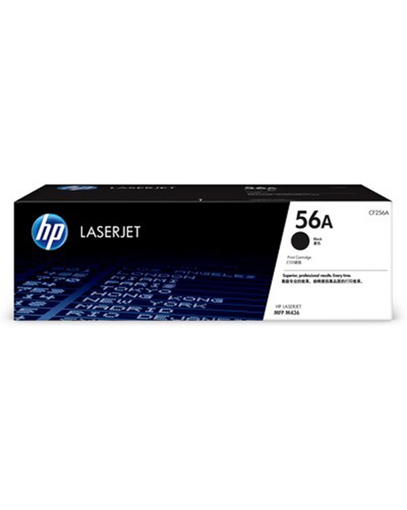 Toner nero LaserJet HP 56A