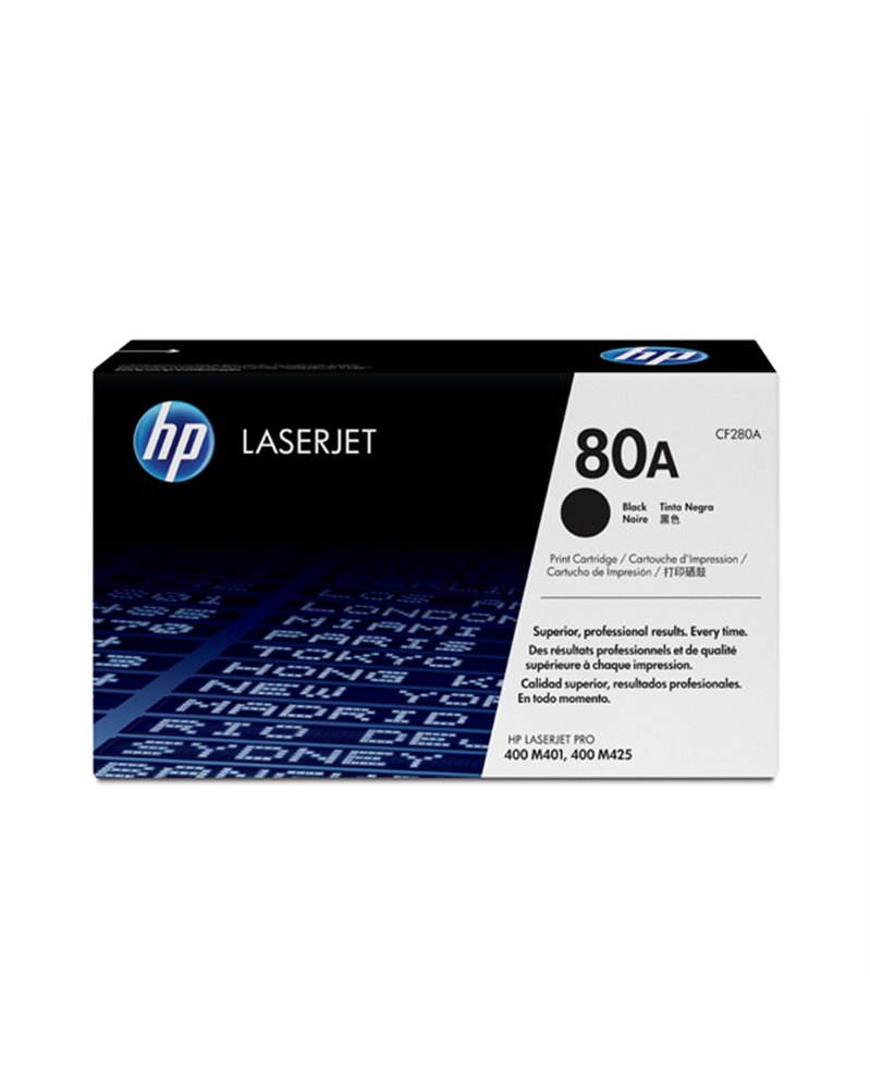 HP 80A BLACK LASERJET TONER CARTRIDGE