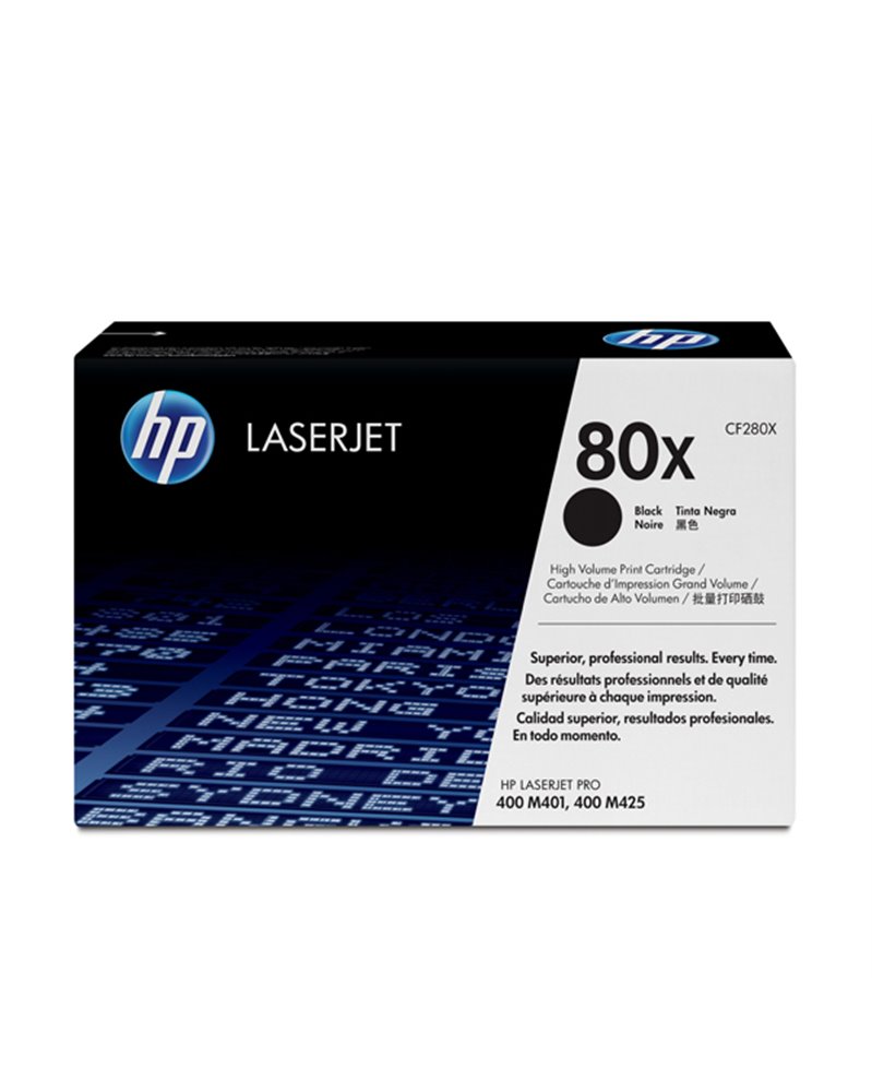 HP 80X BLACK LASERJET TONER CARTRIDGE