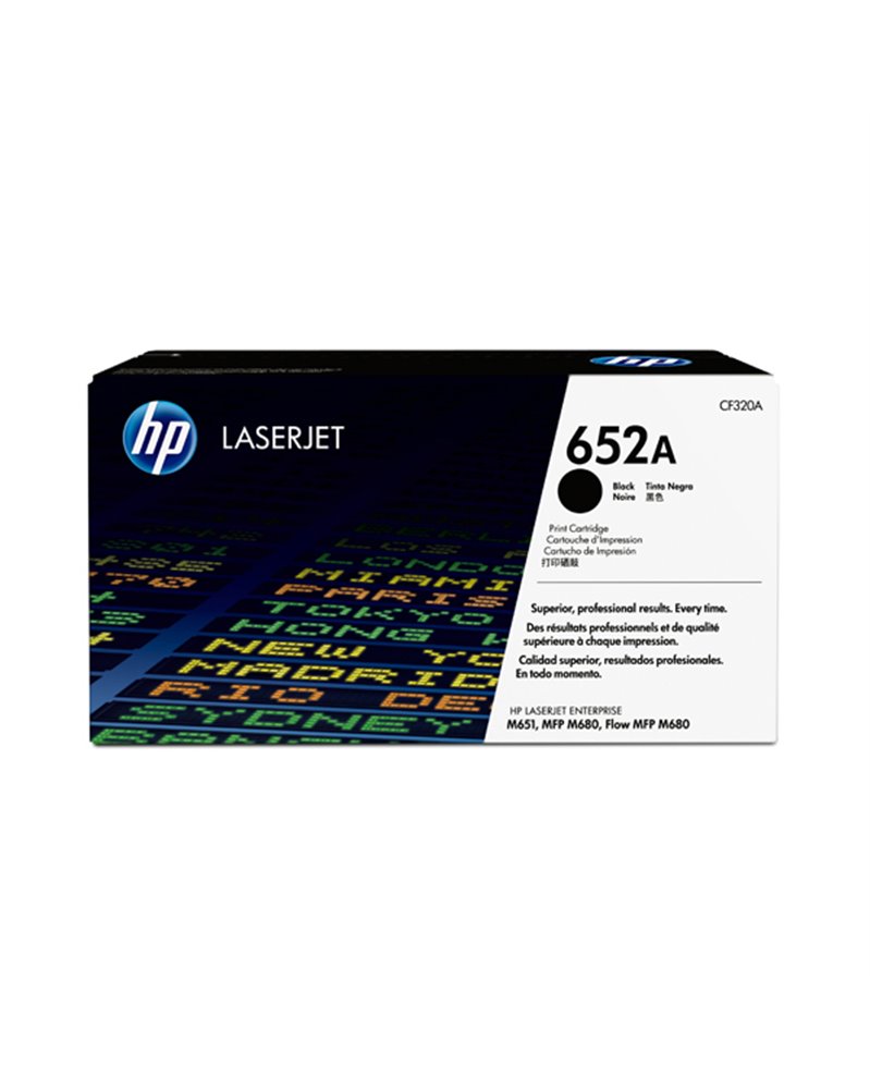 HP 652A TONER CARTRIDGE NERO LASER JET