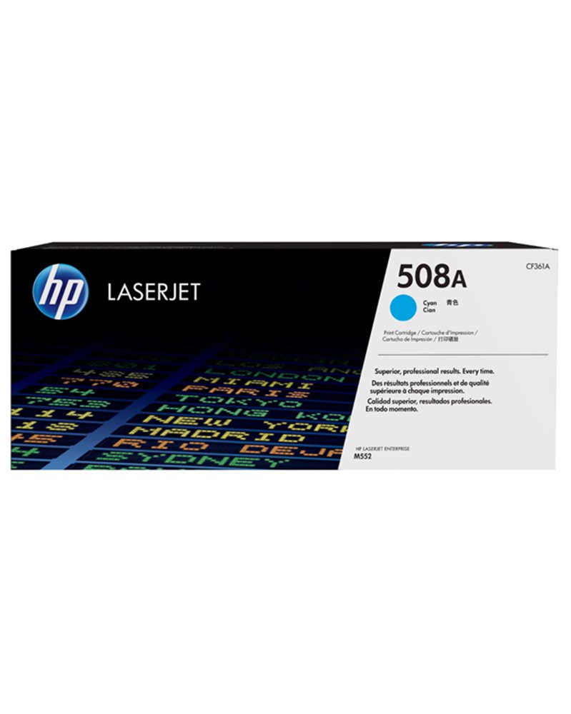 HP 508A TONER CARTRIDGE CIANO LASER JET SERIE M552/M553