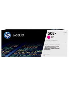 HP 508X TONER CARTRIDGE MAGENTA LASER JET SERIE M552/M553 ALTA CAPACITA