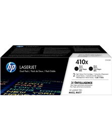 CONFEZIONE DA 2 CARTUCCE TONER NERO ALTA CAPACITA' HP410X