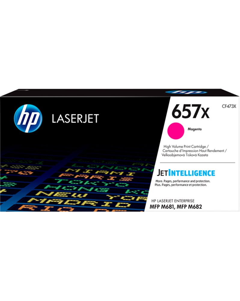 TONER MAGENTA HP 657X COLOR LASERJET ENTERPRISE M681-M682