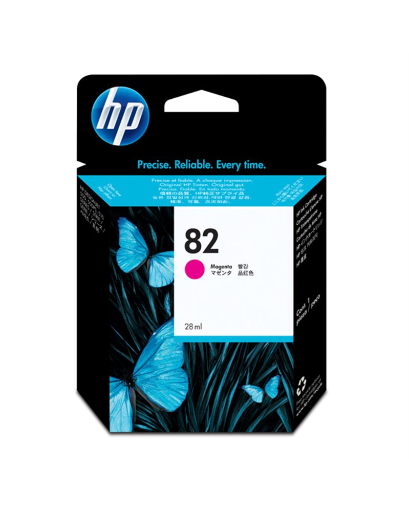 CARTUCCIA A GETTO D'INCHIOSTRO HP N.82 MAGENTA 28ml