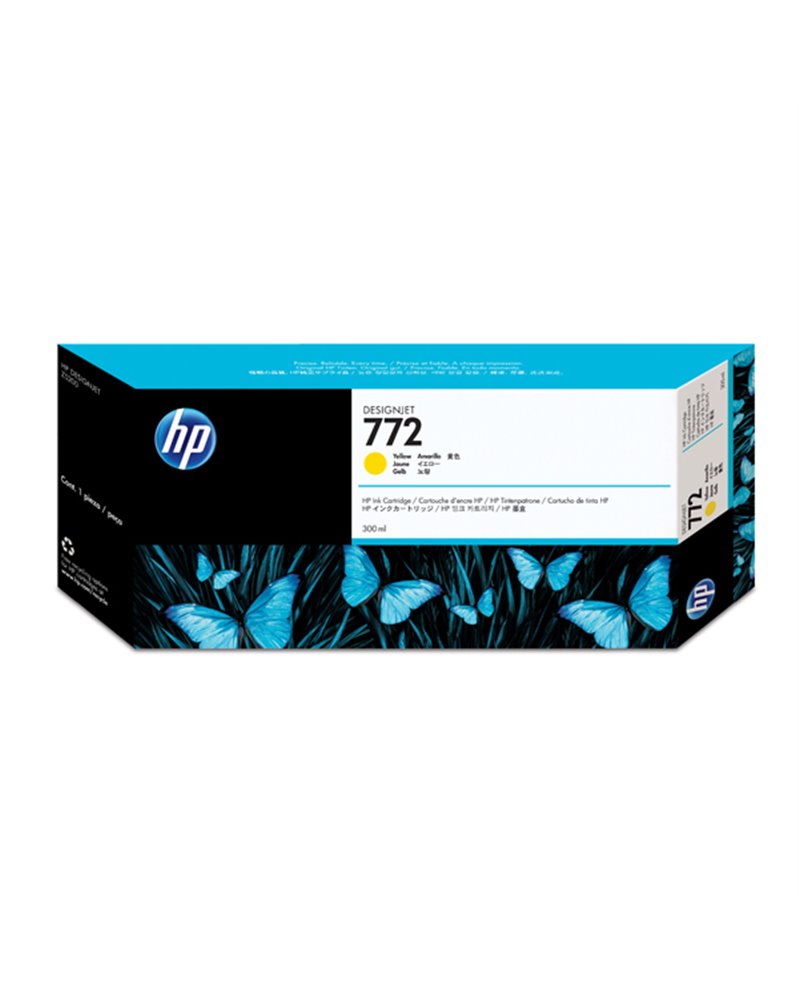 CARTUCCIA D'INCHIOSTRO DESIGNJET HP 772 DA 300 ML GIALLO