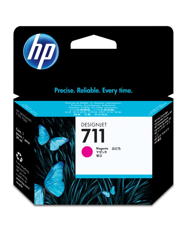 CARTUCCIA D'INCHIOSTRO HP 711 DA 29 ML MAGENTA