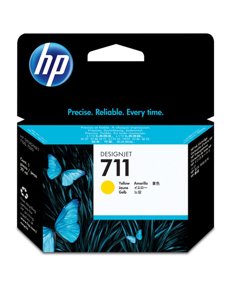 CARTUCCIA D'INCHIOSTRO HP 711 DA 29 ML GIALLO